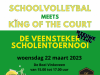 De Veensteker Scholentoernooi - Schoolvolleybal meets King of the Court